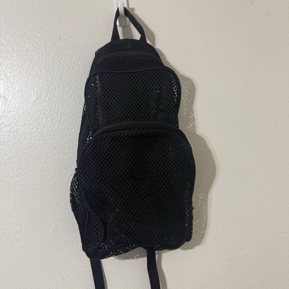 Eastsport® Mesh Backpack, 12 x 5 1/2 x 17 1/2, Black 091074071652 - Picture 1 of 7